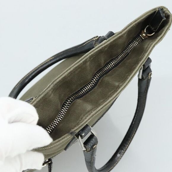 Pre Loved prada Women Khaki Handbags - Picture 6 of 8